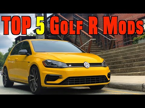 The 5 BEST Modifications for the Golf R ~ Do THESE First!