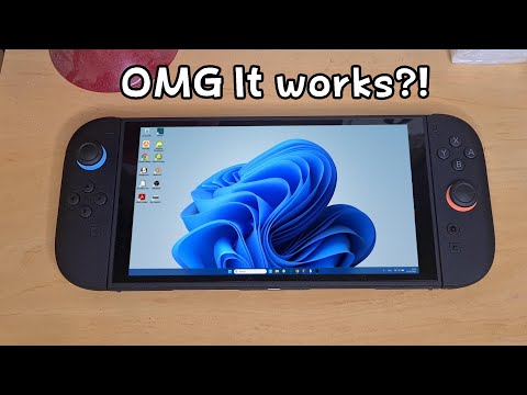 Installing Windows on a NINTENDO SWITCH 2 (goes wrong)