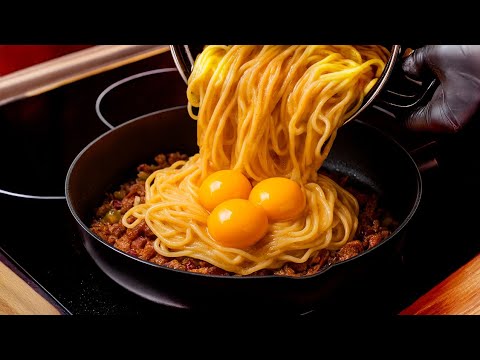 Do you have pasta, eggs and a can of tuna at home? This inexpensive and delicious recipe is perfect!