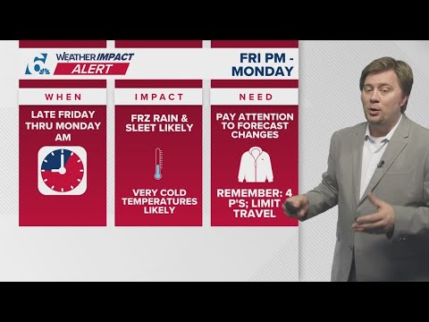 Winter storm is coming in less than 24 hours | Weather Impact Alert