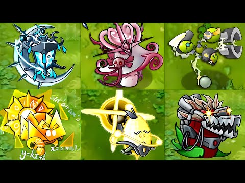 PVZ 1 Fusion 2.5 Challenge! 1 Ultimate Lunar God Lamp VS 30000 Zombie Random - Who Will Win?