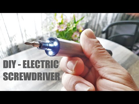 Simple Homemade Screwdriver - DIY Electric Screwdriver