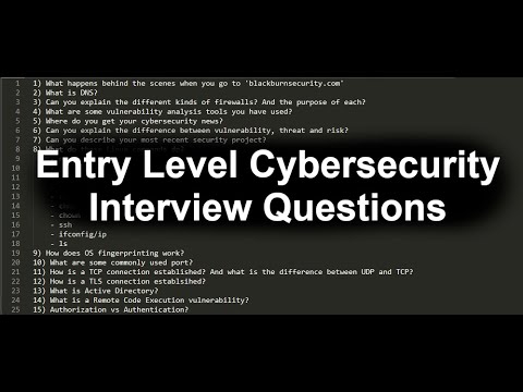 Nailing your First Cybersecurity Interview! (Junior Level)
