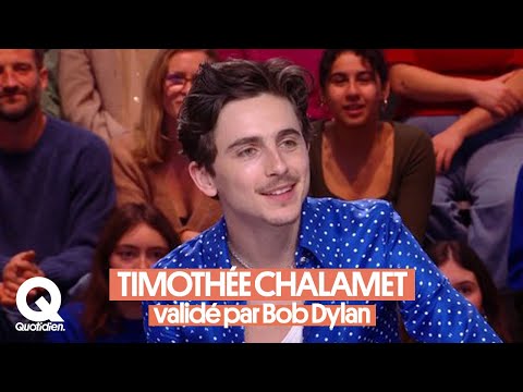 Timothée Chalamet dans la peau de Bob Dylan