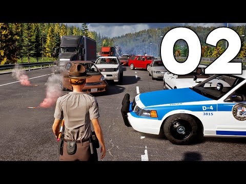 Police Simulator: Highway Patrol - Part 2 - Establishing Road Blocks to Catch Fugitives