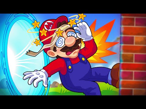 Mario Odyssey but BONKS TELEPORT him!