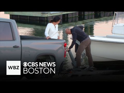 Scituate residents get boats out of the water ahead of Monday nor'easter