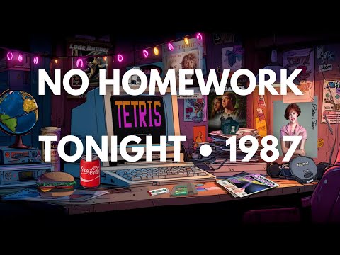 Playback 1987 // TETRIS Neon Blocks – Synthwave Chill Focus Mix