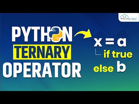 Ternary operators Kya Hai | What are Ternary operators in Python | Python Tutorials in Hindi