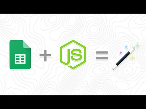 Control Google Sheets with Node.js / JavaScript (v4 API)