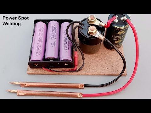 Spot Welding Machine Simple & Power, Helpful for Home // How to make a Power SPOT welding A