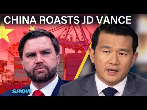 China Strikes Back at Tariffs by Roasting JD Vance & Selling Out Luxury Retailers | The Daily Show