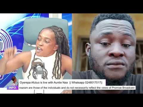 She is in pain on Oyerepa Afutuo with Auntie Naa