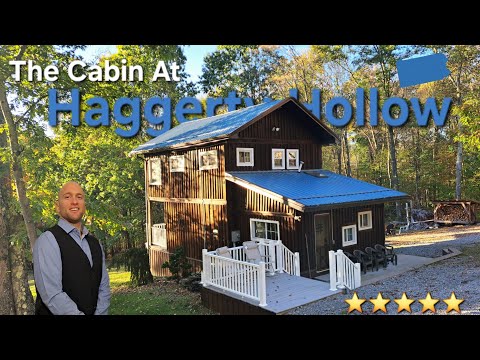 The Cabin at Haggerty Hollow- Franklin, Pennsylvania Hospitality Vlog #15