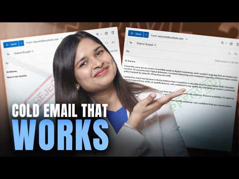 Write This Cold Email & Get Hired!