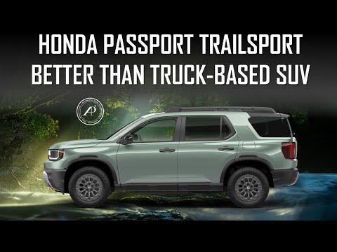 7 REASONS WHY HONDA PASSPORT TRAILSPORT IS BETTER THAN TRUCK-BASED SUV // UNIBODY vs BODY-ON-FRAME