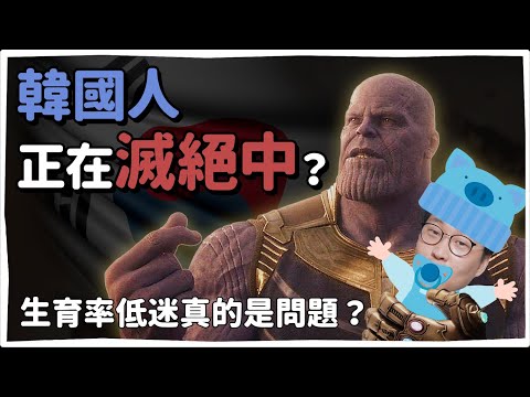 韓國人正在滅絕中?韓國生育率危機😖 | 韓國人為什麼 | 胃酸人