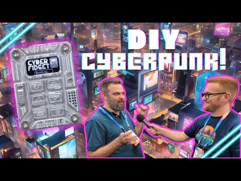 The Fidget Toy That Can Code, Hack &...Play Games! Cyber Fidget at CES 2026