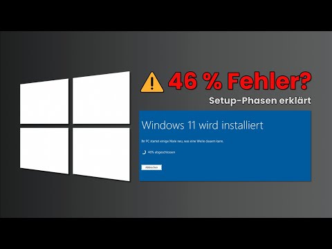 Warum Windows bei 46% hängen bleibt – Die 5 Setup-Phasen einfach erklärt