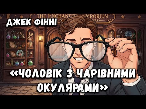 Джек Фінні - Чоловік з чарівними окулярами #аудіокнига #фантастика #фентезі #гумор