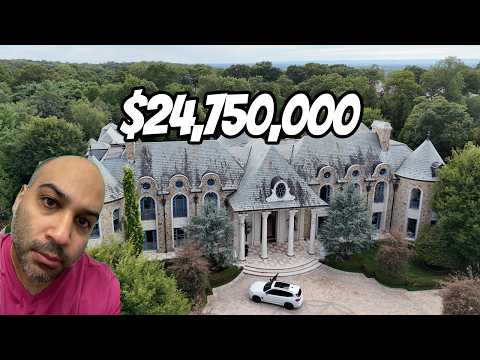 I TOURED A $25 MILLION NEW JERSEY MEGA-MANSION | Zillow Gone Wild