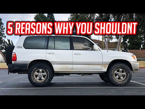 5 reasons you should NOT get a Land Cruiser 100 or Lexus LX470