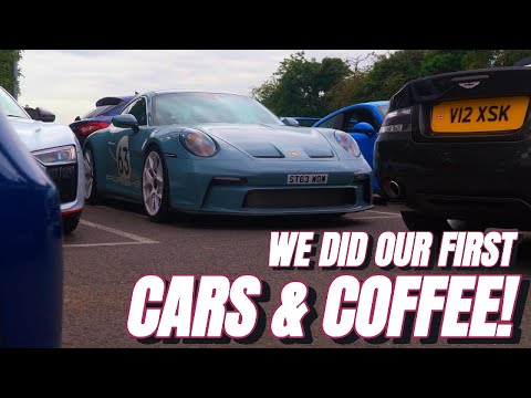 Our First Cars & Coffee with Porsche Drive Group! | Supercars, Classics & Coffee Vibes