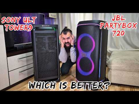 Who's Better? JBL Partybox 720 vs Sony ULT Tower 9