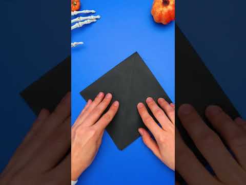 お菓子の包装をDIY 魔女の帽子風 #ハロウィン #diy #halloween #shorts