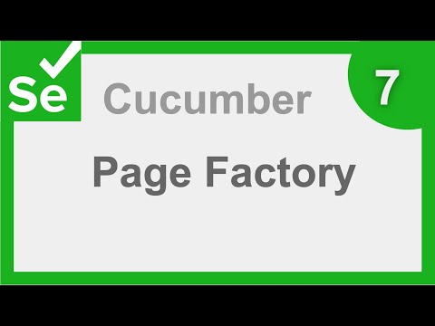 Selenium Cucumber Java BDD Framework 7 - Page Factory | Step by Step