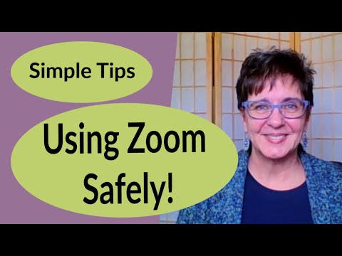 How to Use Zoom Safely - Simple Zoom Tips