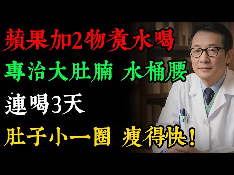蘋果加它一起煮，竟是「天然瀉藥」！3天給腸道大掃除，不僅瘦得快，三高也悄悄降下來了！中老年朋友快存下！#健康知識 #老年健康#健康养生#逍遙健康指南