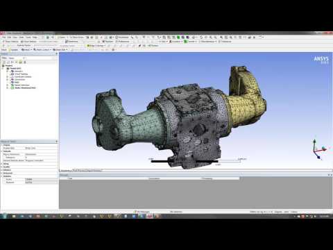 FEA Robust Meshing Capabilities with ANSYS