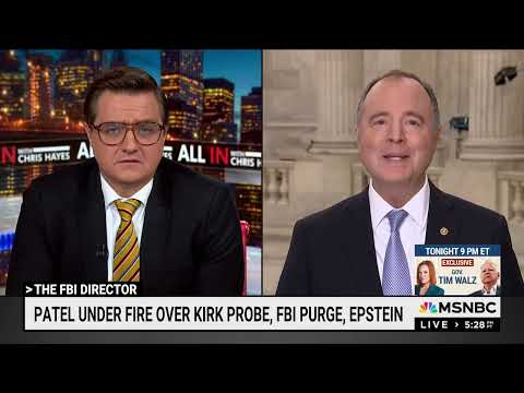 Schiff Reacts Live to Fiery Kash Patel Hearing
