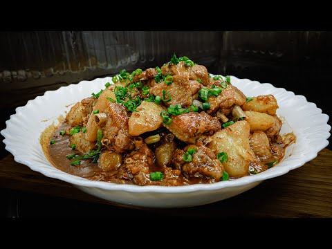 廣東話影片｜薯仔燜雞翼｜香港人經典家常菜｜香港人的回憶，人人會煮｜要煮得好食，記住兩個步驟，只要做對了，想要多好吃就有多好吃！