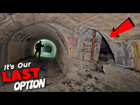 NO TRESPASSING Signs Made Us Sneak Through FREAKING COOL Tunnel