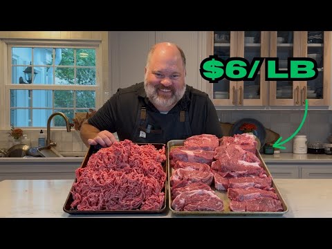 How To Break Down A 24 Pound Chuck Roll