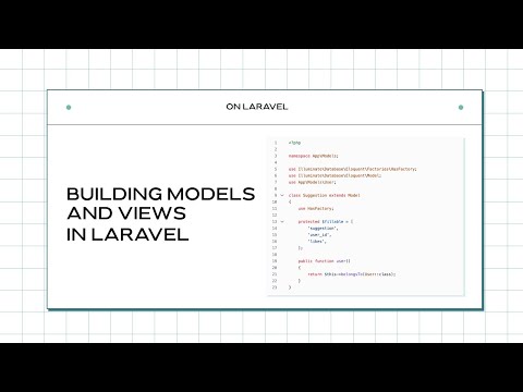 Diving into models and views in Laravel