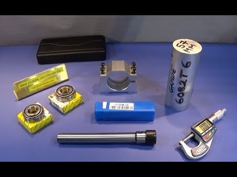 Lathe Milling Spindle Attachment Part One Machining A Long Billet.