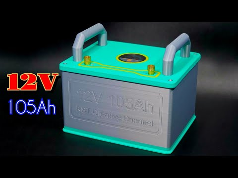 12v 105Ah 180A Battery lifepo4 build