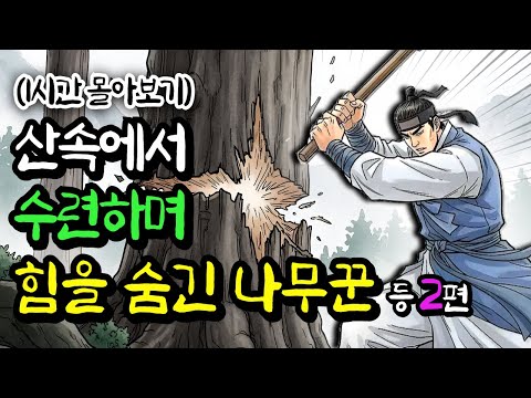 5년간 산속에서 수련한 바보 나무꾼의 정체, 당대 제일 검객의 아들? 외 2편 1시간 몰아보기 | 야담 | 설화 | 옛날이야기 | 민담