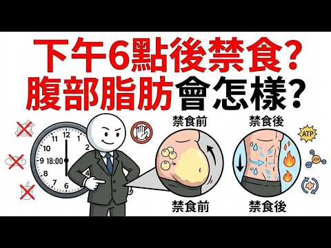 晚6點後禁食，你的腹部脂肪会发生什么变化？（科学解释）