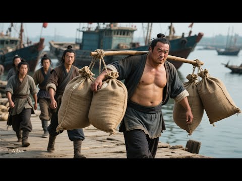 功夫電影！任人欺負的碼頭搬運工竟是隱藏的功夫大師！ 💥 中国电视剧 | KungFu | Martial Arts Movies