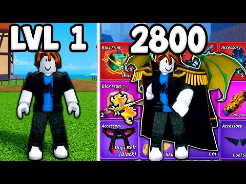 Noob to Max Collecting EVERYTHING | Roblox Blox Fruits