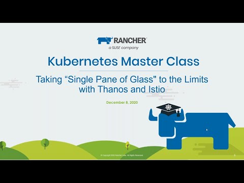 Kubernetes Master Class - Thanos and Istio