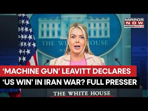 KAROLINE LEAVITT UNCUT: Trump's Press Secretary Declares US Victory In Iran War? Op Epic Fury Update