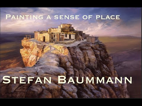Sense of Place,  Stefan Baumann's insight, tips on Plein air painting, how to paint out doors.