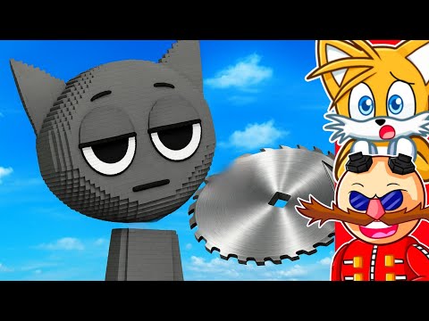 SPRUNKI VS GIANT SAWBLADES