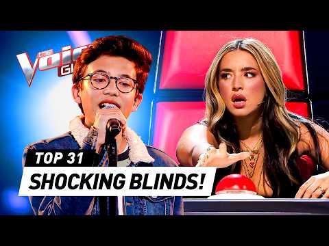 AMAZING Blind Auditions That SHOCKED The Voice Kids Coaches!