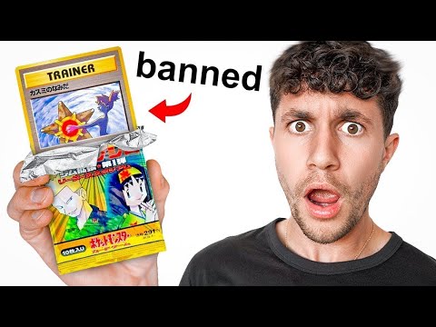 I Opened BANNED Pokémon Cards!